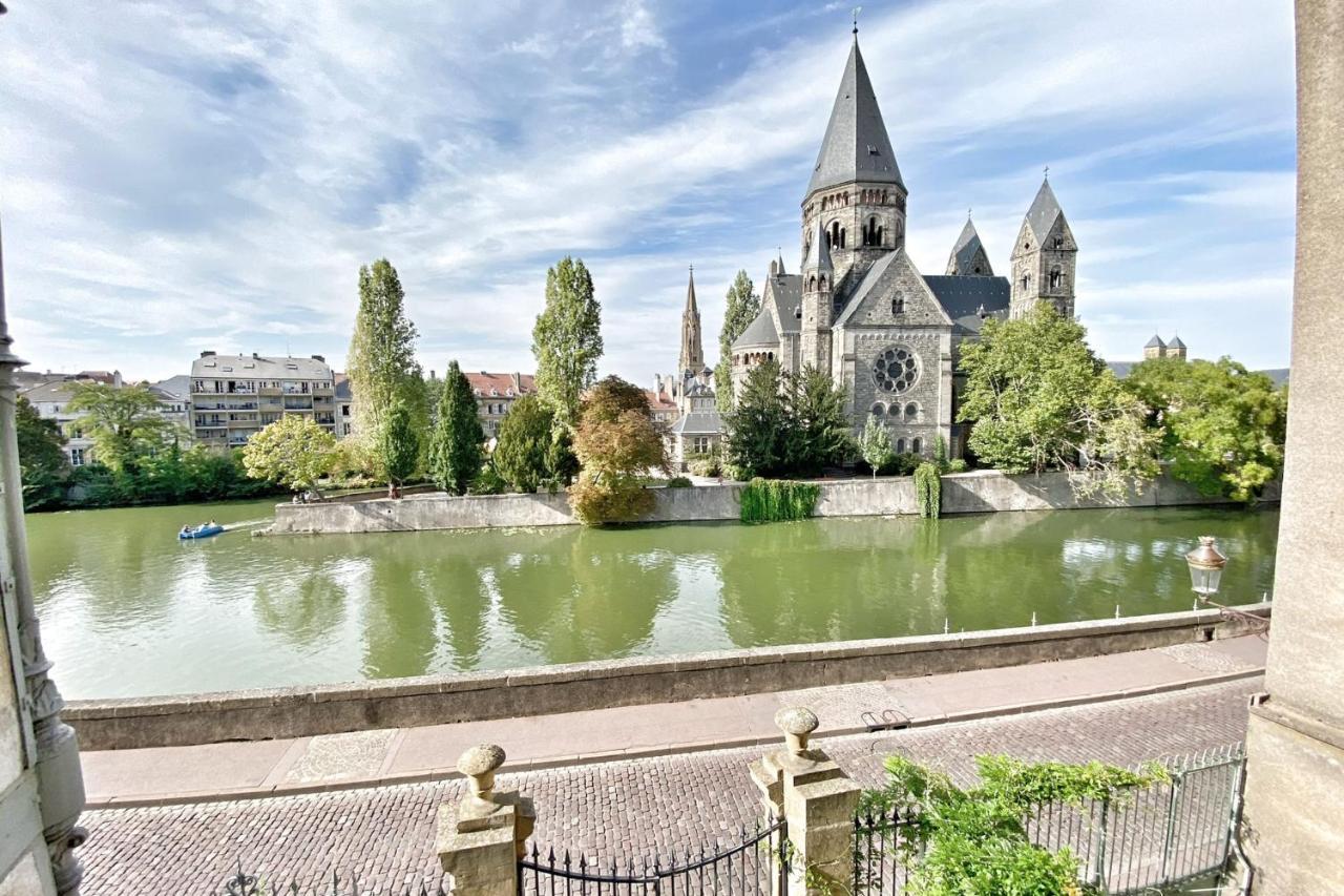 Au Fil De L'Eau Daire Metz Dış mekan fotoğraf