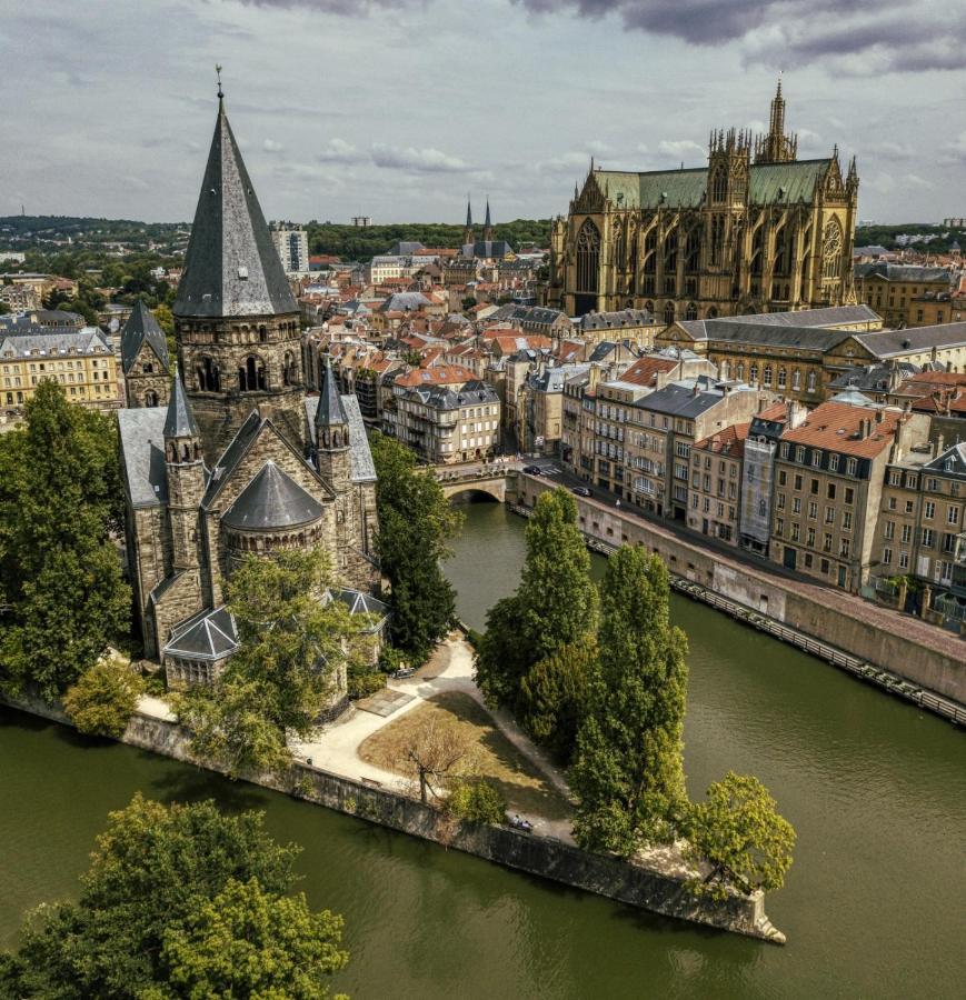 Au Fil De L'Eau Daire Metz Dış mekan fotoğraf